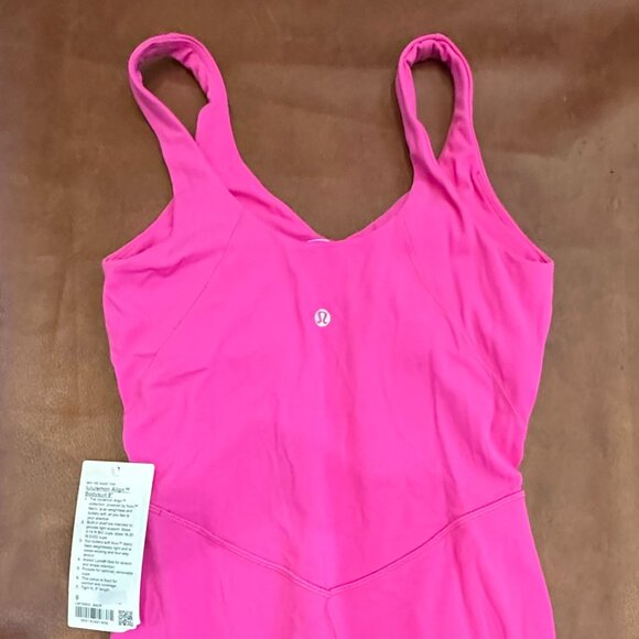 Lululemon: Align Bodysuit 8 - Sonic Pink - Picture 2 of 2